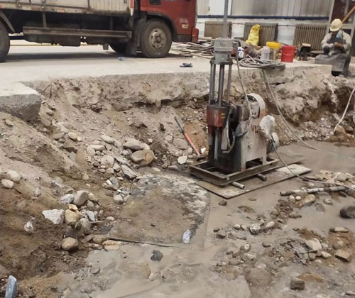 郯城公路下沉压浆